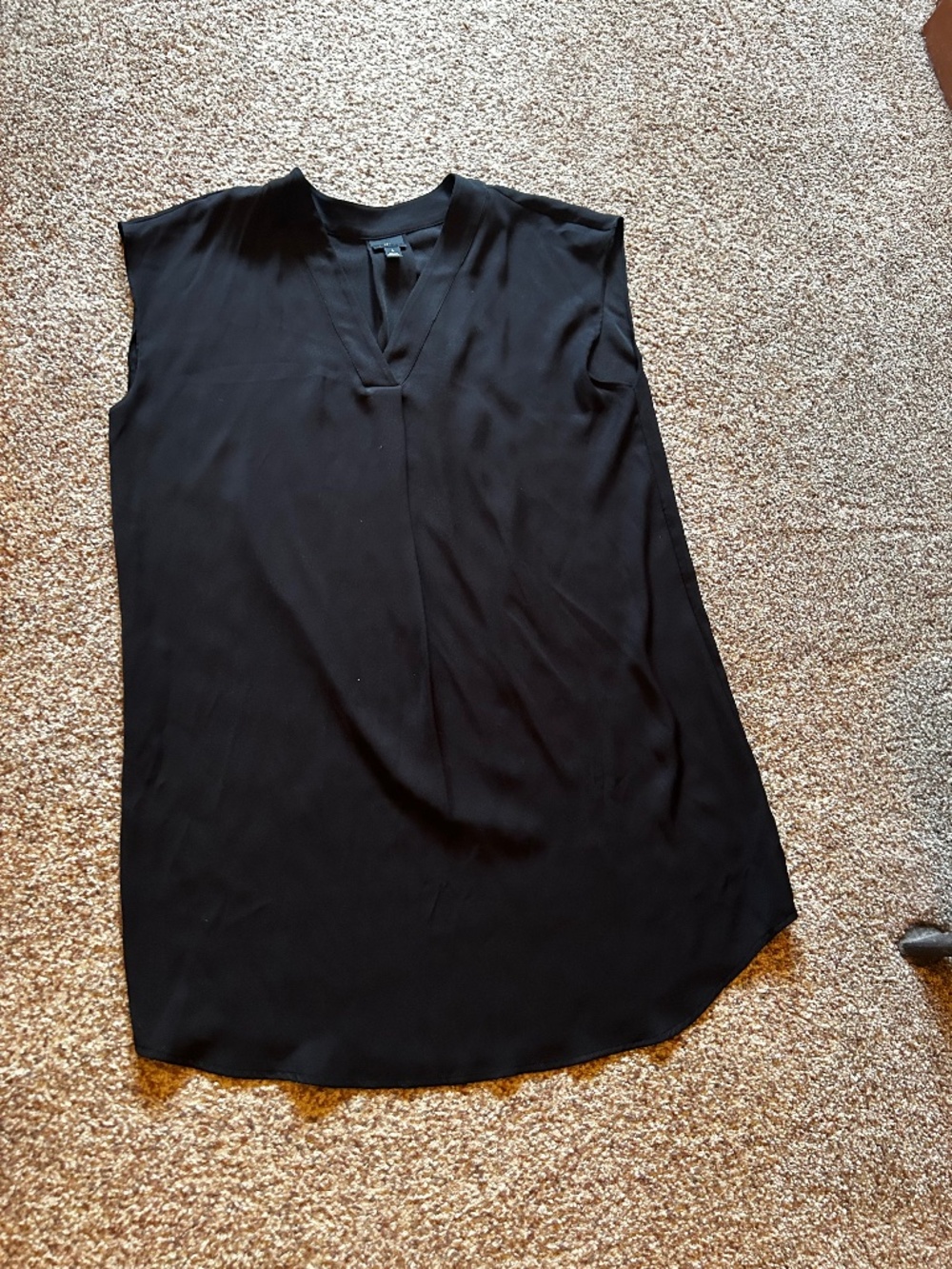 Worthington black sleeveless dress Large